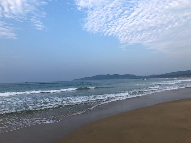 今年もお盆休みは久美浜に。なぜか高波のことが多いんだよなあ